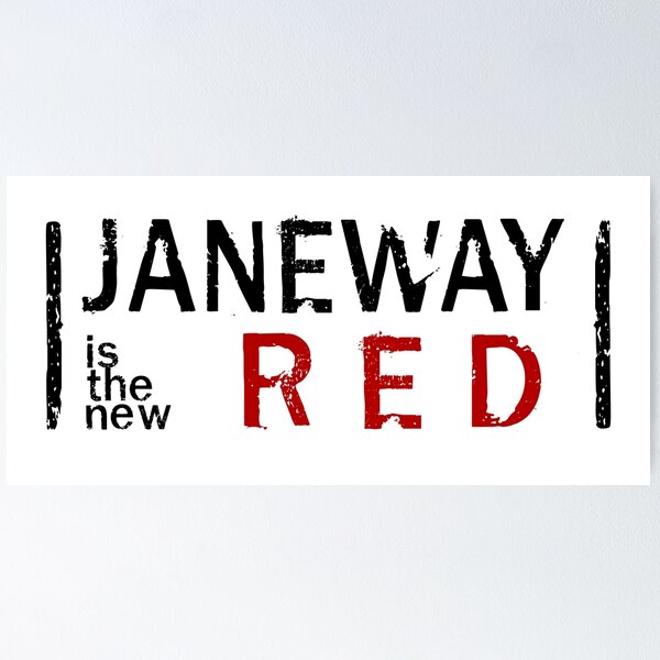 Item preview, Janeway is the new Red designed and sold by khurst.