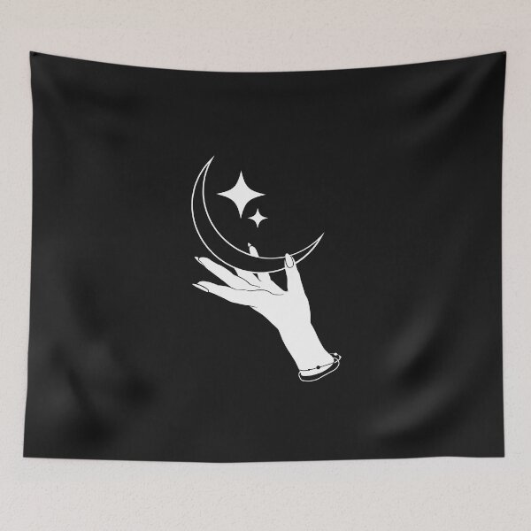 Item preview, CELESTIAL HAND WITH MOON | CELESTIAL designed and sold by Carolp05.