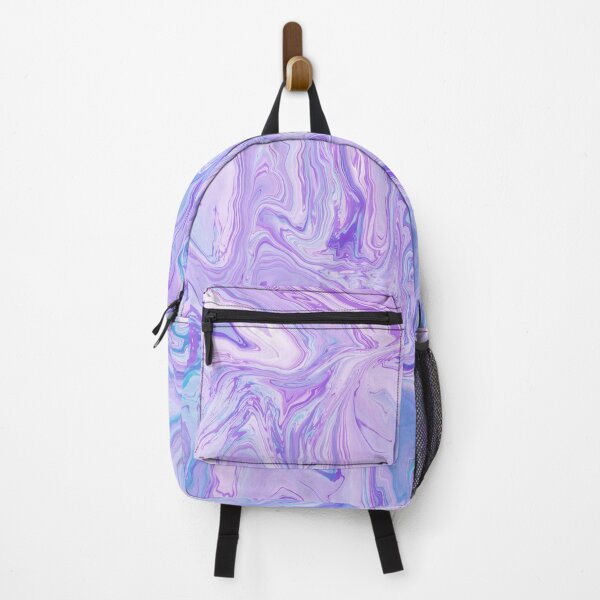 Item preview, Purple and Blue Digital Fluid Art Experiment 1 designed and sold by LuxeHurricane.