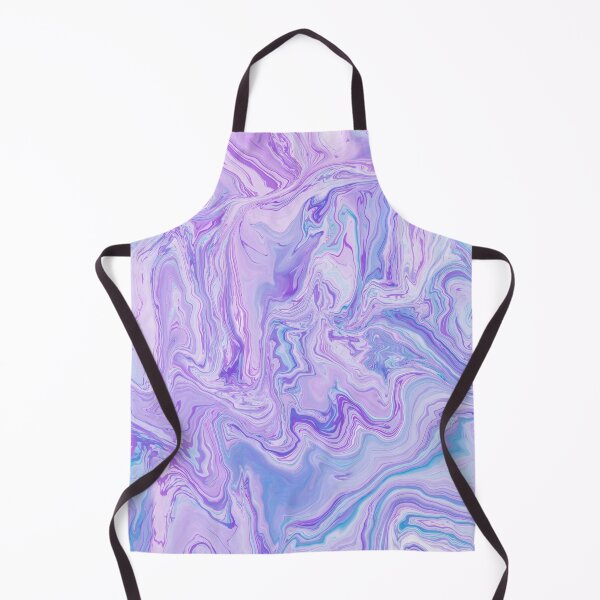 Item preview, Purple and Blue Digital Fluid Art Experiment 1 designed and sold by LuxeHurricane.
