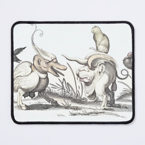 Item preview, Unusual Strange Creatures Gargoyle Fantasy Poster Card Arent van Bolten designed and sold by darcijj.