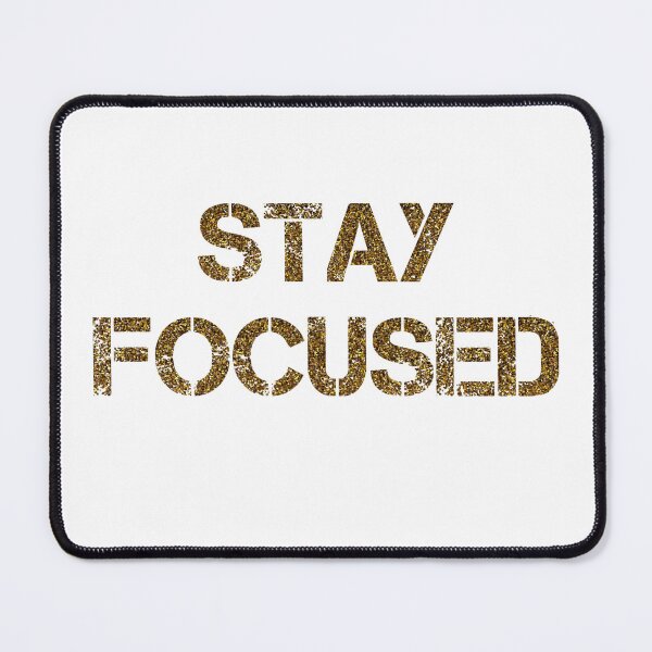 Item preview, Stay focused - gold  designed and sold by UNIX-G.