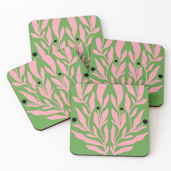 Item preview, PINK PLANT ON GREEN designed and sold by ahanso.