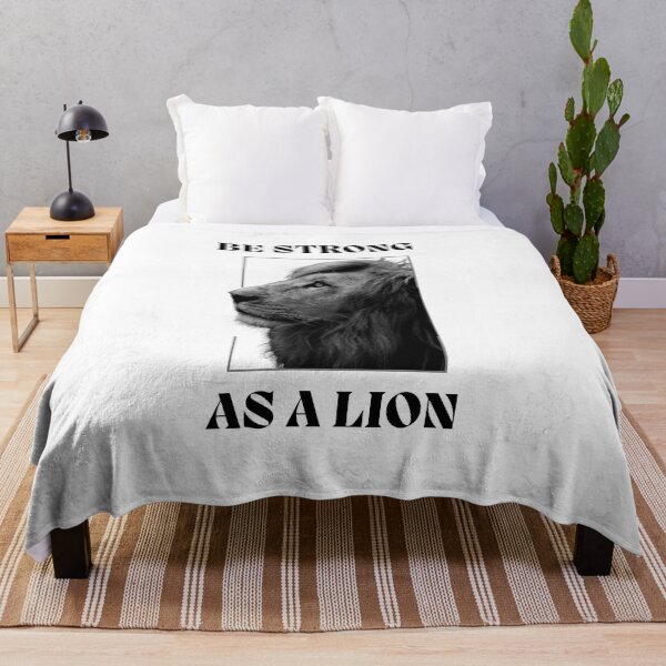 Item preview, Be strong as a lion Essential T-Shirt ⭐⭐⭐⭐ designed and sold by Rinbucket.