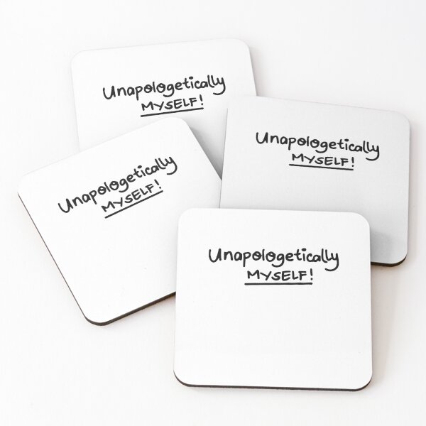 Artikelvorschau, Unapologetically MYSELF Aufkleber entworfen und verkauft von rebel-store21.