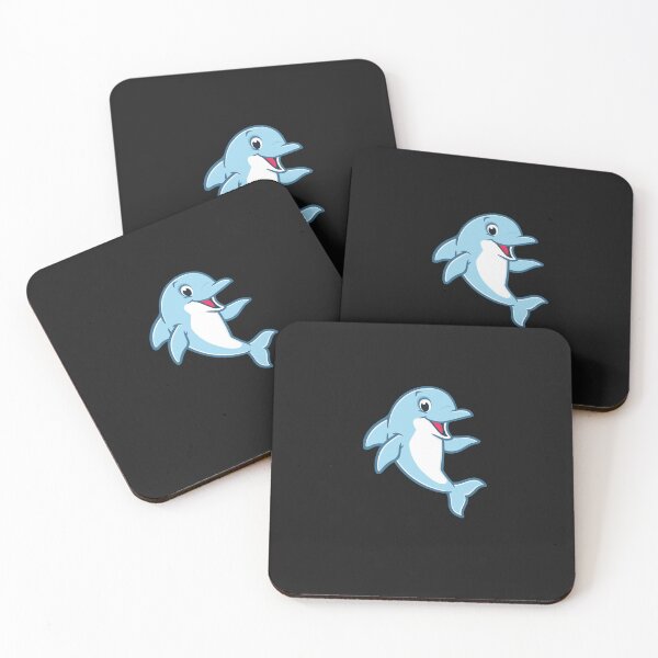 Item preview, CUTE HAPPY DOLPHIN |CARTOON IMAGE designed and sold by Carolp05.