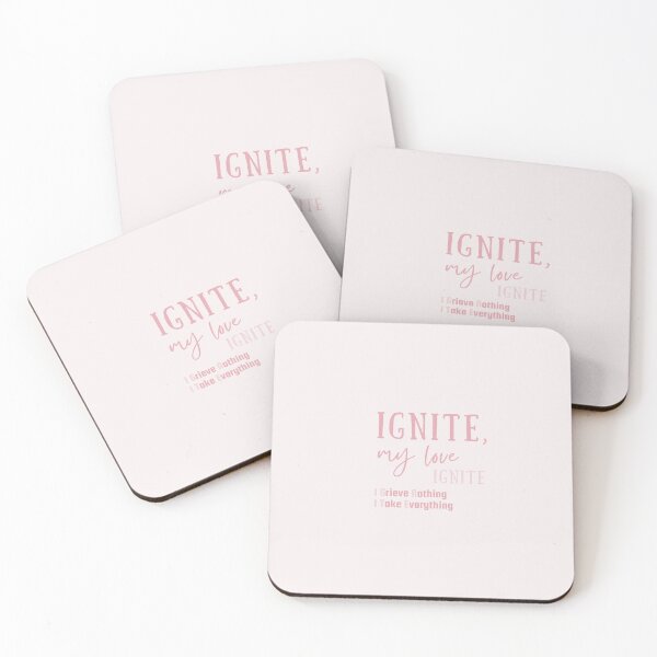Item preview, Ignite, my love. IGNITE. Pink version designed and sold by Athenasgirl.