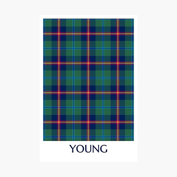 Item preview, Clan Young Tartan designed and sold by plaidwerx.