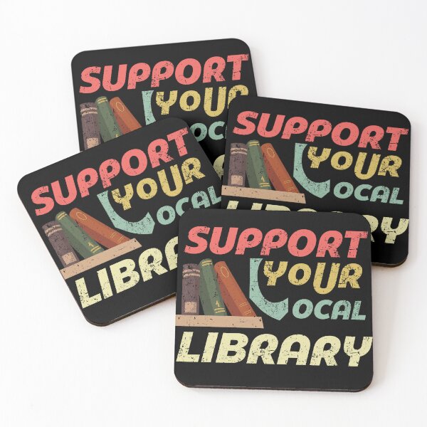 Item preview, Support Your Local Library ,  Book Library Lover designed and sold by Every Pet  Shirts.