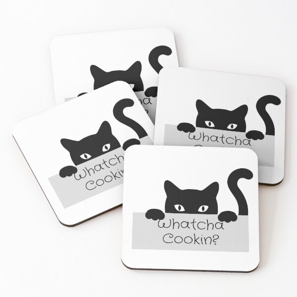 Item preview, Black Cat, Whatcha Cookin? designed and sold by novel-witch.