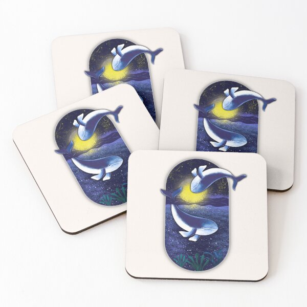 Item preview, Whales at Night  designed and sold by Happyhails-art.