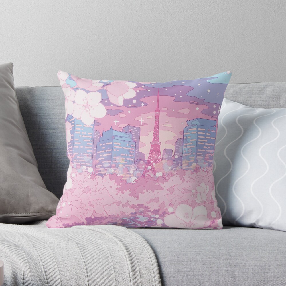 Item preview, Throw Pillow designed and sold by AnGoArt.