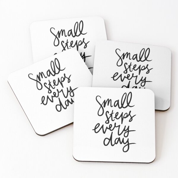 Item preview, Small Steps Everyday Sticker designed and sold by rebel-store21.