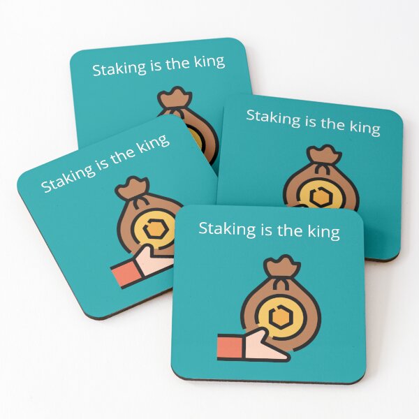 Item preview, Staking is the king designed and sold by UpcomingTech.