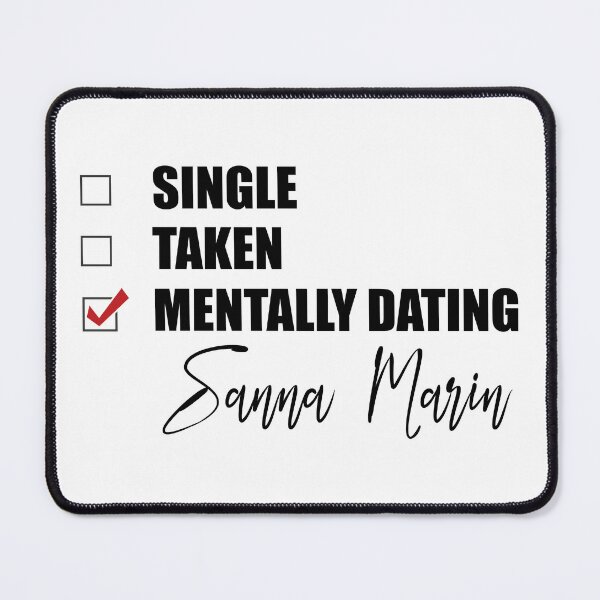 Item preview, Mentally Dating Sanna Marin designed and sold by Bend-The-Trendd.