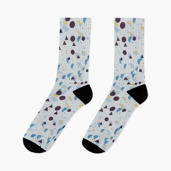 Item preview, Lightweight bright geometric memphis design graphic print designed and sold by softpixel.