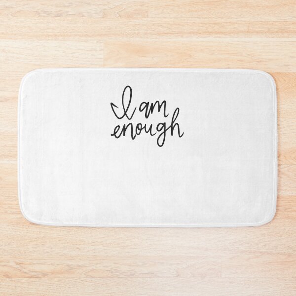 Item preview, I am enough Sticker designed and sold by rebel-store21.