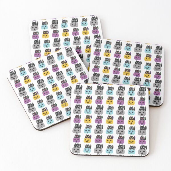 Item preview, Seamless cute Halloween cat pattern designed and sold by darshants.