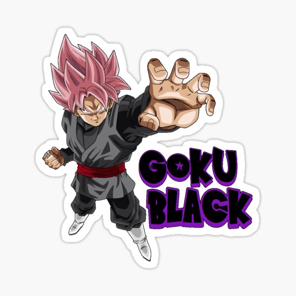 black-goku-stickers-redbubble