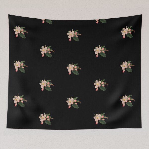 Item preview, Vintage Apple Blossom Sprig designed and sold by HistoryDesigns.