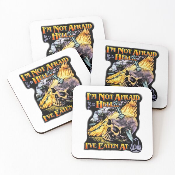 Item preview, I'm not afraid of hell I've eaten at arby's  designed and sold by FirnandArt.