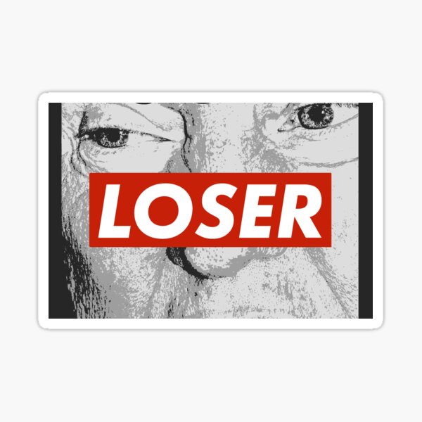 Trump Loser Sticker