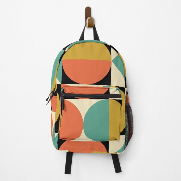 Item preview, Colorful Mid Century Modern Geometric Abstract 621 designed and sold by tonymagnerart.