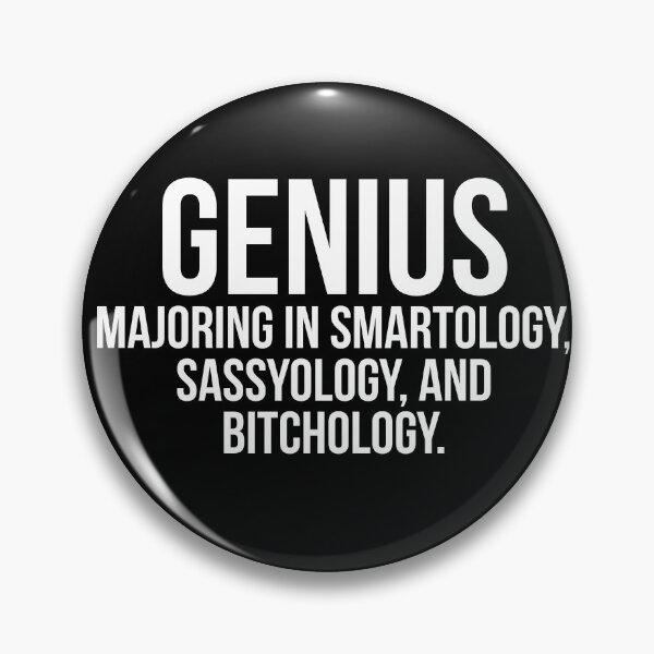 Item preview, Genius Sassy Girl Boss designed and sold by Mizems.