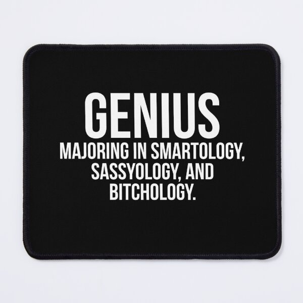 Item preview, Genius Sassy Girl Boss designed and sold by Mizems.