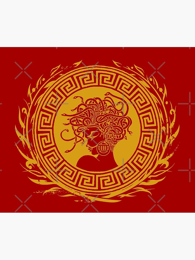 "Medusa Emblem" Tapestry for Sale by Cahnartist Redbubble