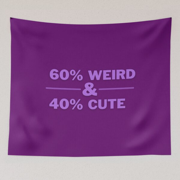 Item preview, Weird and cute designed and sold by moxdesign.