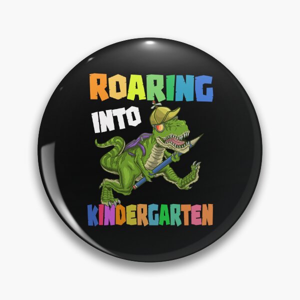 Item preview, Roaring Into Kindergarten TRex Dinosaur First Day School designed and sold by omgsavariya.