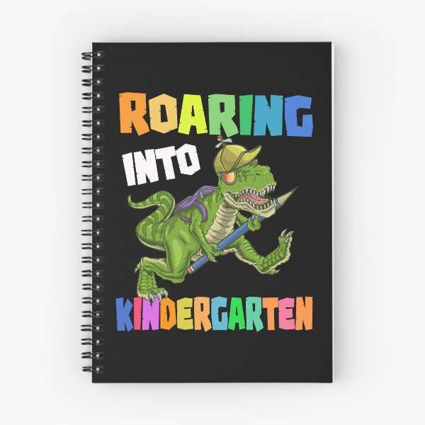 Item preview, Roaring Into Kindergarten TRex Dinosaur First Day School designed and sold by omgsavariya.