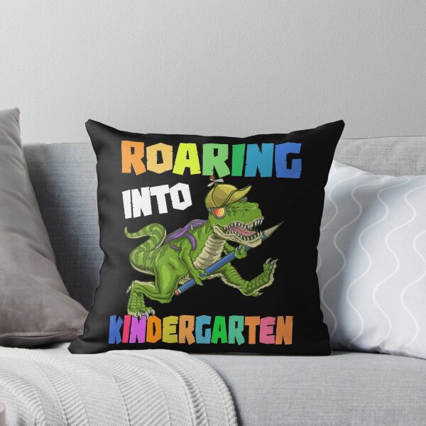 Item preview, Roaring Into Kindergarten TRex Dinosaur First Day School designed and sold by omgsavariya.