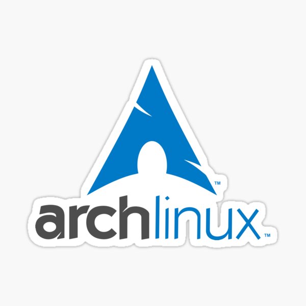 Arch Linux Logo Classic Guys Unisex Tee Logo Cheap Sticker For Sale