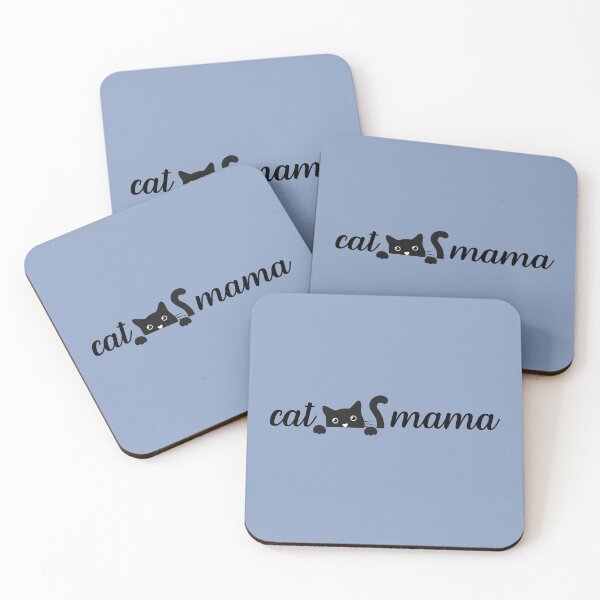 Item preview, Cat mama - black version designed and sold by ALLURE-minimal.