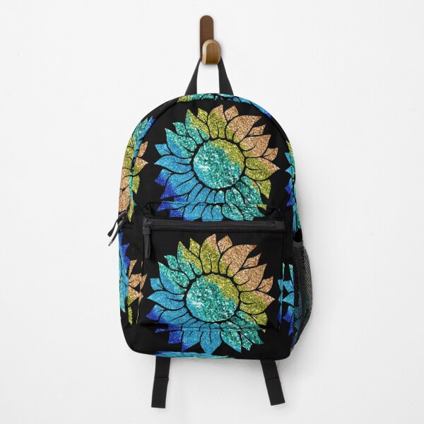 Item preview, Rainbow Glitter SunFlower  designed and sold by TrendyGlitter.
