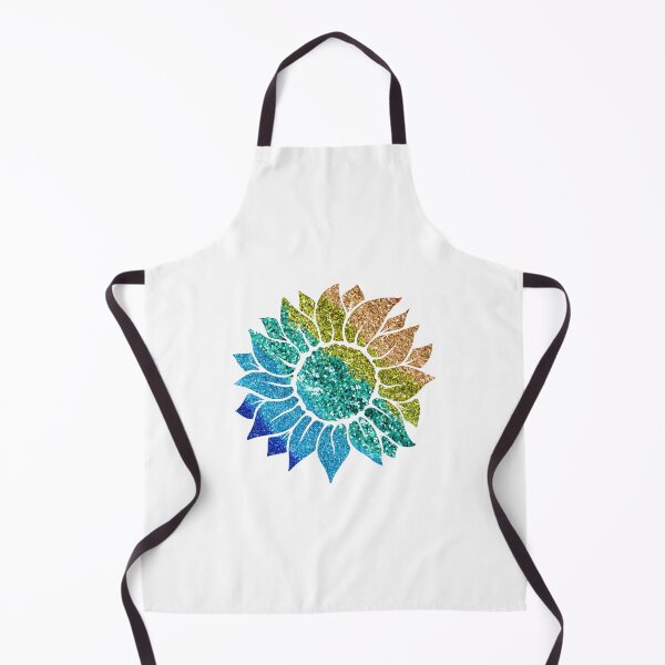 Item preview, Rainbow Glitter SunFlower designed and sold by TrendyGlitter.