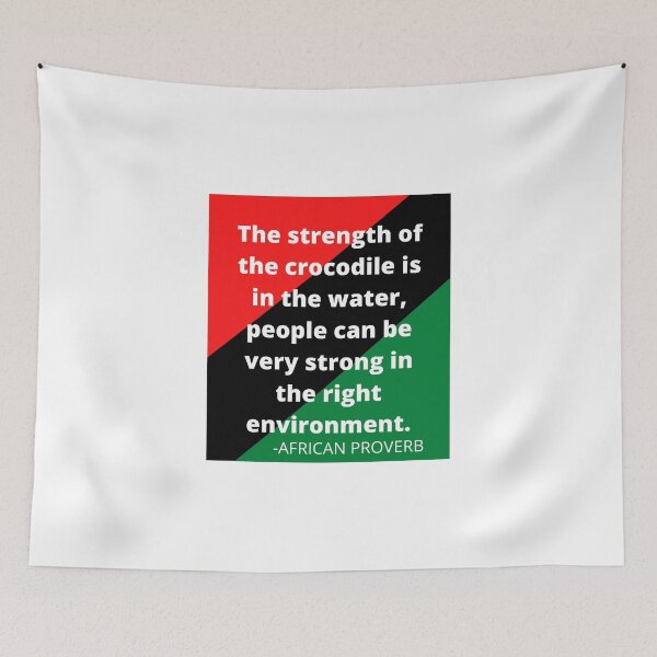 Item preview, African proverb: You are strong designed and sold by AfricanProverbs.