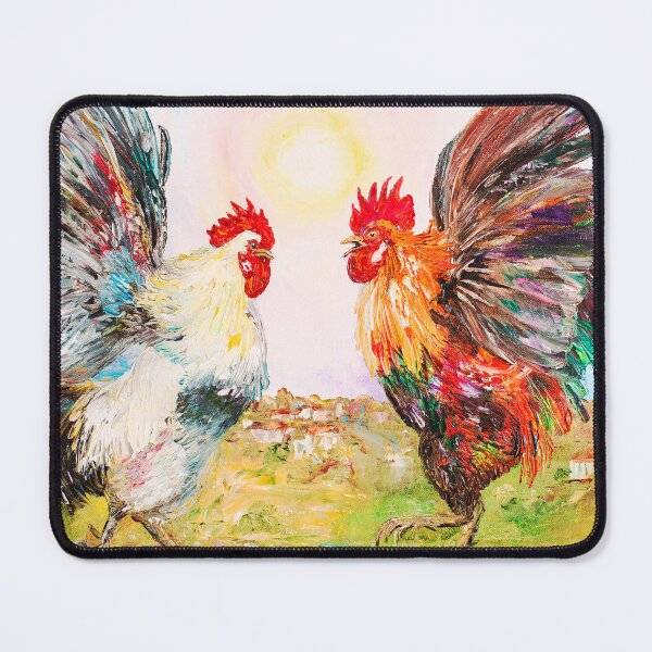 Item preview, Cockfight In The Morning designed and sold by Natalia_Shchip.