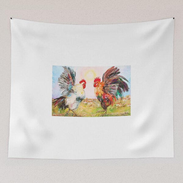 Item preview, Cockfight In The Morning designed and sold by Natalia_Shchip.