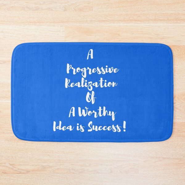 Item preview, Progressively Realizing A Worthy Idea Is Success! designed and sold by Darlene Douglas-Jackson.