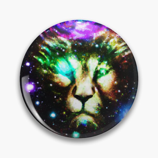 Item preview, Galactic Lion, Lion Galaxy Art designed and sold by Bookwyrm-Bazaar.