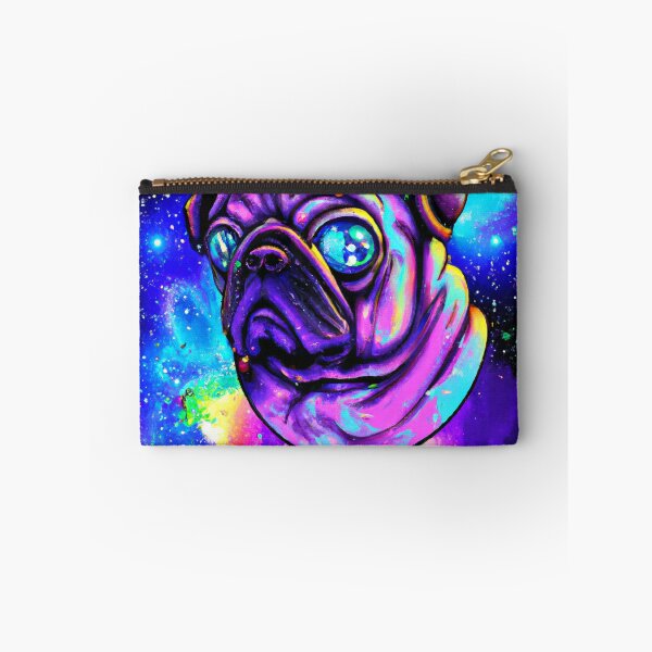 Item preview, Galactic Pug, Pug Galaxy Art designed and sold by Bookwyrm-Bazaar.