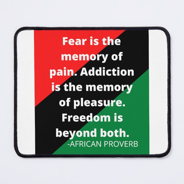 Item preview, African proverb: pain, pleasure, and freedom designed and sold by AfricanProverbs.