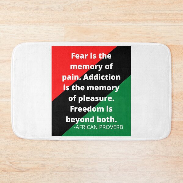 Item preview, African proverb: pain, pleasure, and freedom designed and sold by AfricanProverbs.