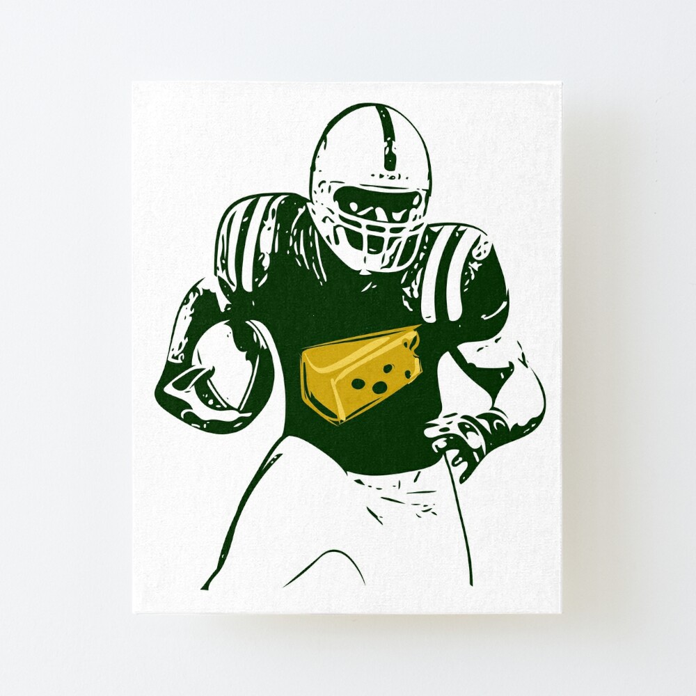 AJ Dillon Alternate Jersey Mounted Print for Sale by designsheaven