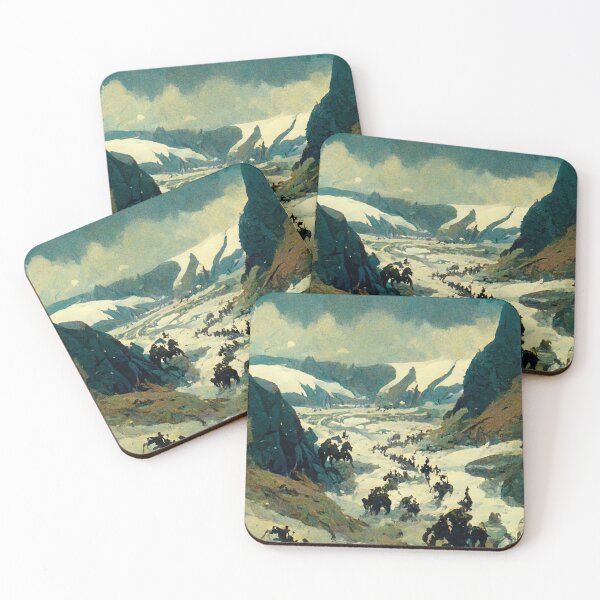 Item preview, Riders in the Valley designed and sold by OtherWorlds-Art.