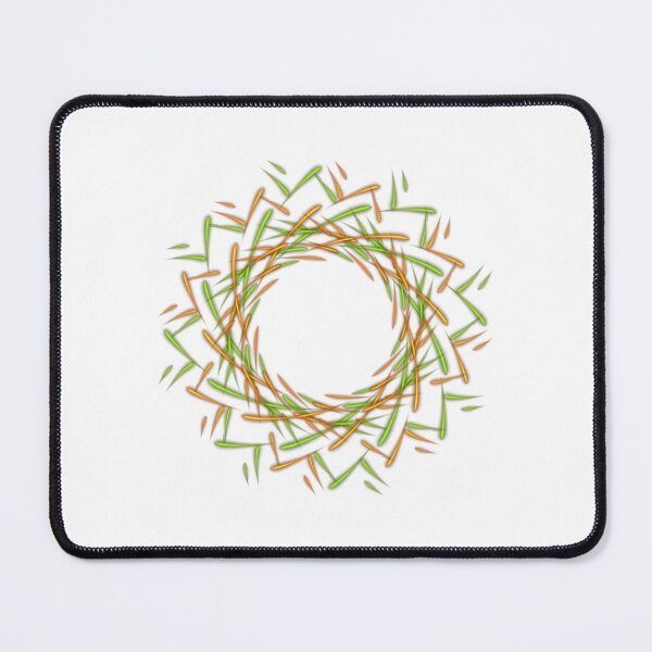 Item preview, Green and Yellow Mandala, Abstract Art designed and sold by Meo Design.