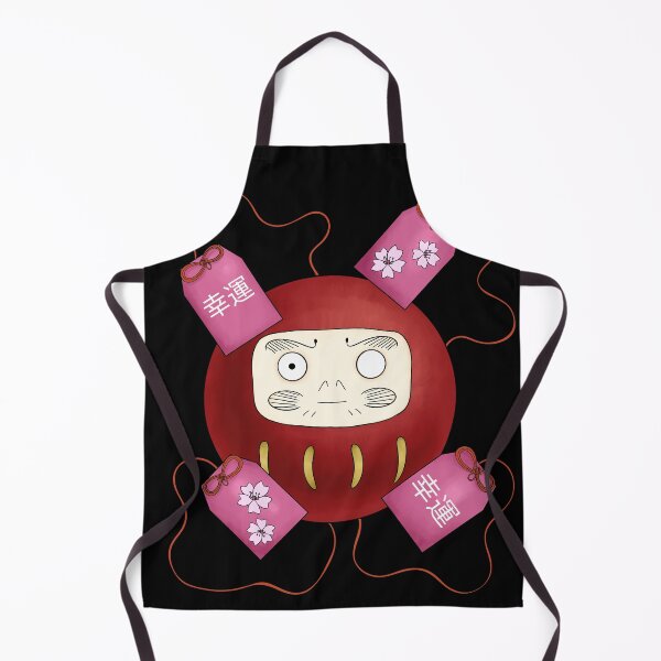 Item preview, daruma doll omamori japanese lucky charms designed and sold by indiVisibl.